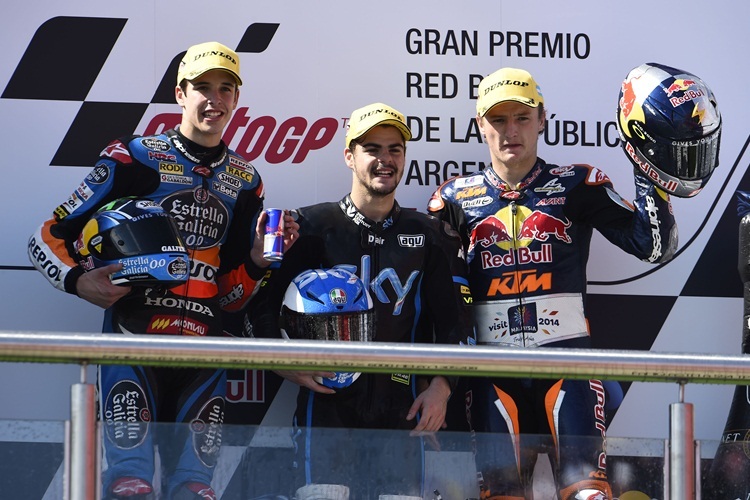 Moto3 - Romano Fenati siegt vor Alex Márquez und Jack Miller