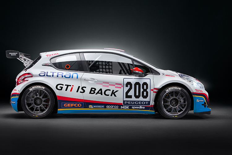 Rückkehr des GTi auf die Rennstrecke: Der Peugeot 208 GTi