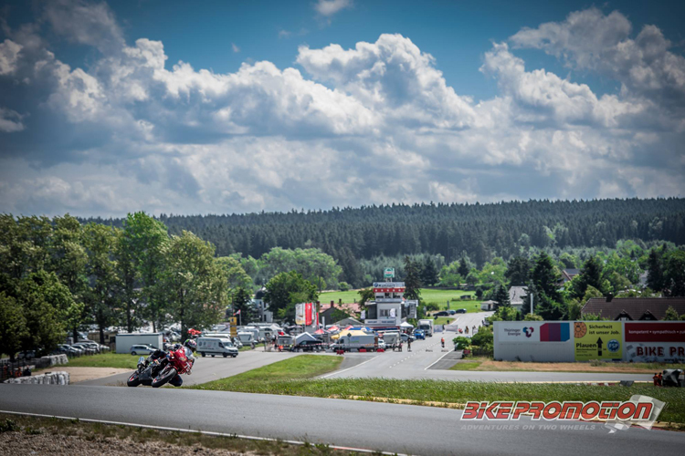 Testfahrt in Schleiz