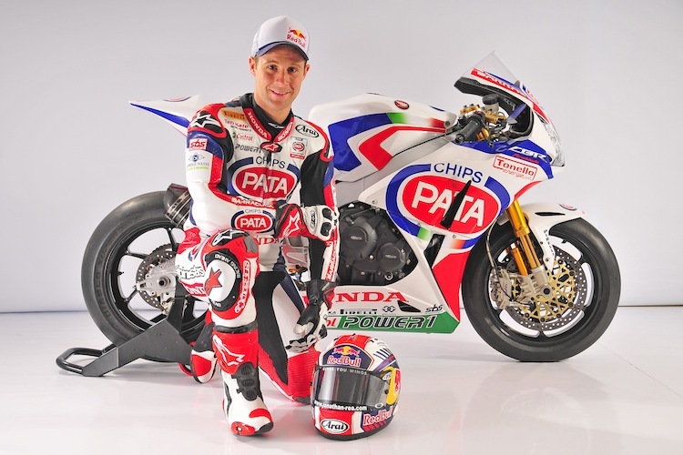 Jonathan Rea und seine Honda CBR1000RR 2014