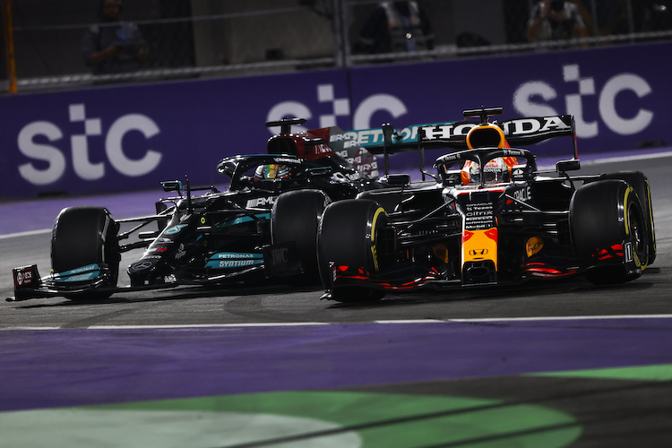 Lewis Hamilton gegen Max Verstappen