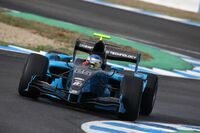 Blau-schwarz steht ihm: Fabio Leimer in Jerez.