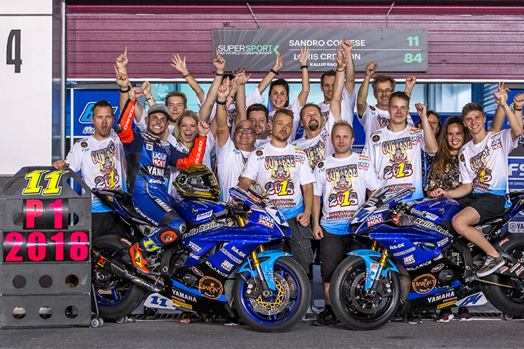 Kallio Racing ist 2019 eines der beiden Yamaha-Topteams
