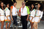 So sieht sich Teambesitzer Vijay Mallya gerne, als Hahn im Korb