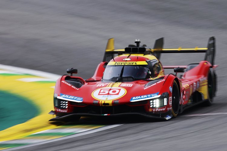 Der Ferrari 499P aus der FIA WEC