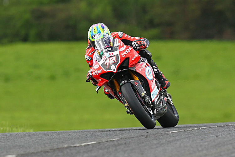 Josh Brookes (Ducati): Schnellster des ersten Tages beim North West 200