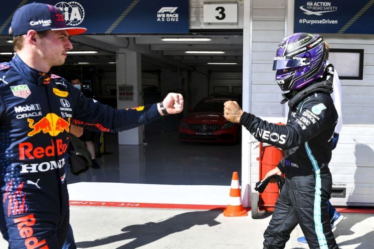 Sir Lewis Hamilton & Max Verstappen