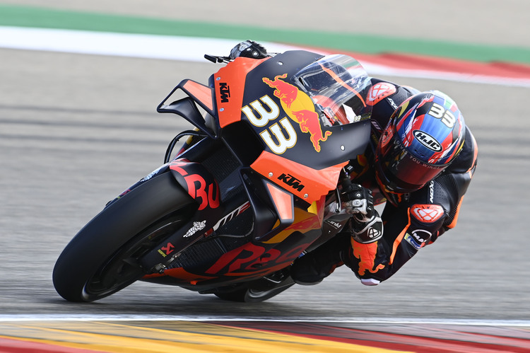 Brad Binder auf seiner KTM