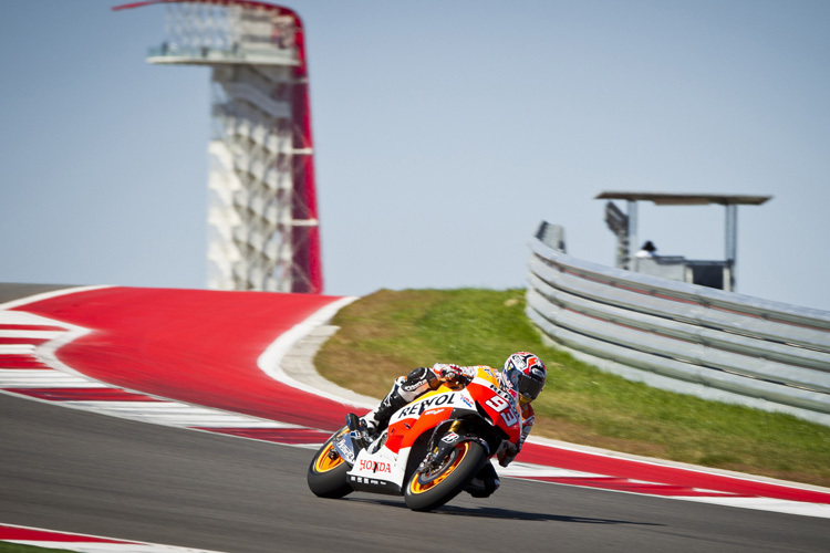 Marc Márquez beim Austin-Test im März