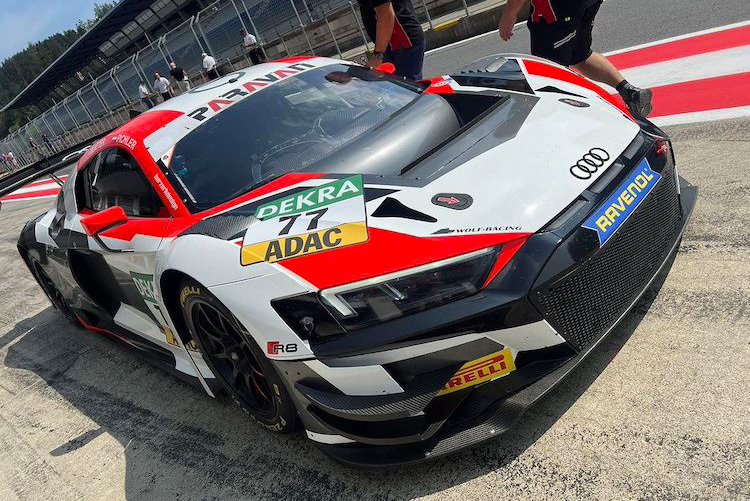 Der Wolf Power Racing Audi R8 LMS GT3