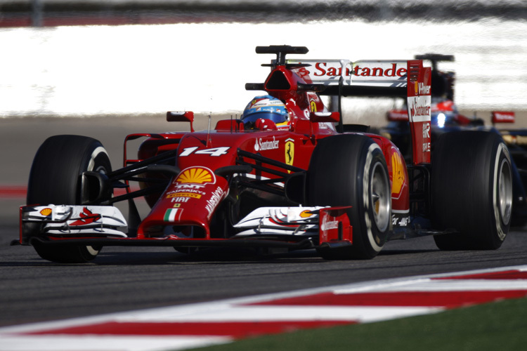 Fernando Alonso in Texas