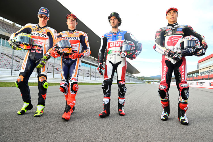 Joan Mir, Marc Márquez, Alex Rins und Taka Nakagami: Wie geht es mit dem Honda-Quartett weiter?