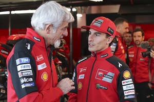MotoGP-Dreamteam: Luigi «Gigi» Dall'Igna und Marc Marquez)