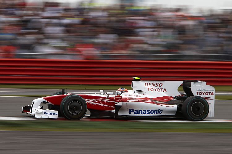 Timo Glock mit richtigem Tempo an falscher Position.