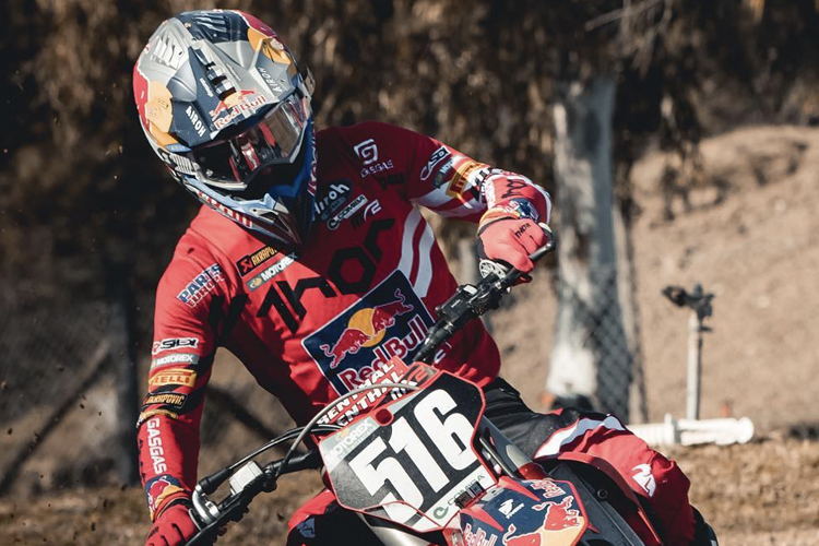 Simon Längenfelder startet in Matterley Basin von der Pole Position