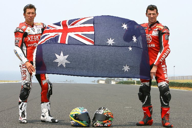 Troy Bayliss und Troy Corser sorgten für eine goldene Ära für Australien in der SBK-WM