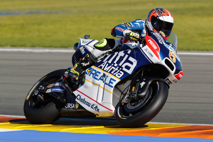 Héctor Barbera beim Valencia-Test auf der Ducati Baujahr 2016