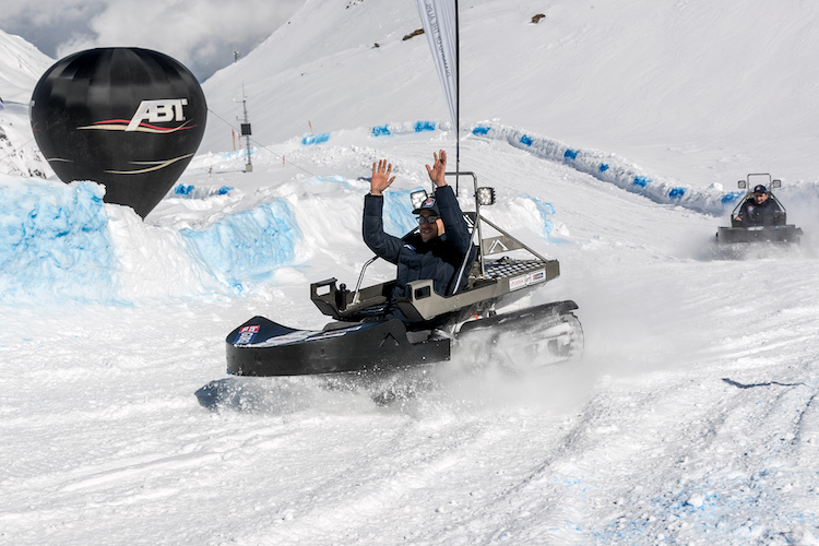 Kelvin van der Linde gewinnt die ABT Snow Challenge