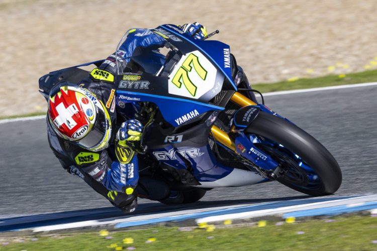 Domi Aegerter in Jerez