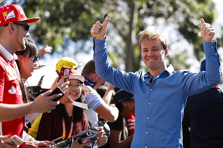Nico Rosberg in Melbourne