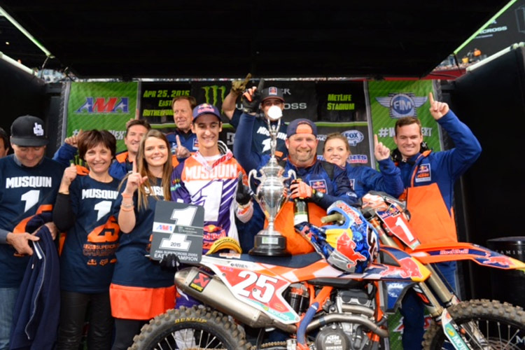 Marvin Musquin gewinnt die US-Ostküstenmeisterschaft