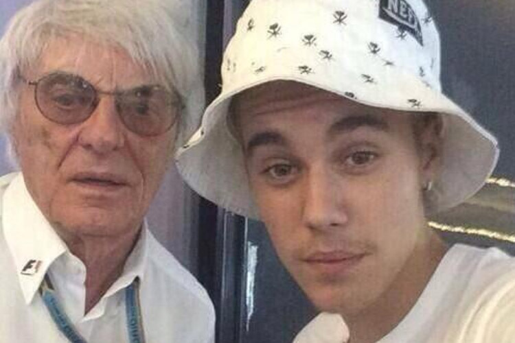 Generationen-Treffen: Bernie Ecclestone und Justin Bieber trennen 62 Jahre