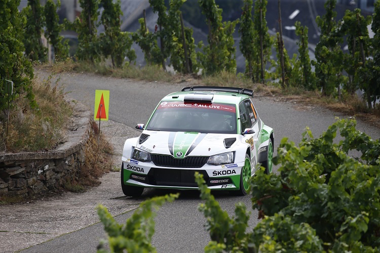 Jan Kopecky gewann wieder die WRC2