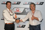Pau Sarracanta und Pramac-Chef Paolo Campinoti