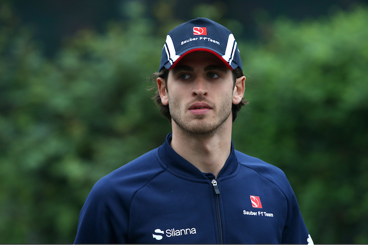 Ferrari-Junior Antonio Giovinazzi muss sich mit der Reservisten-Rolle bei Alfa Romeo begnügen