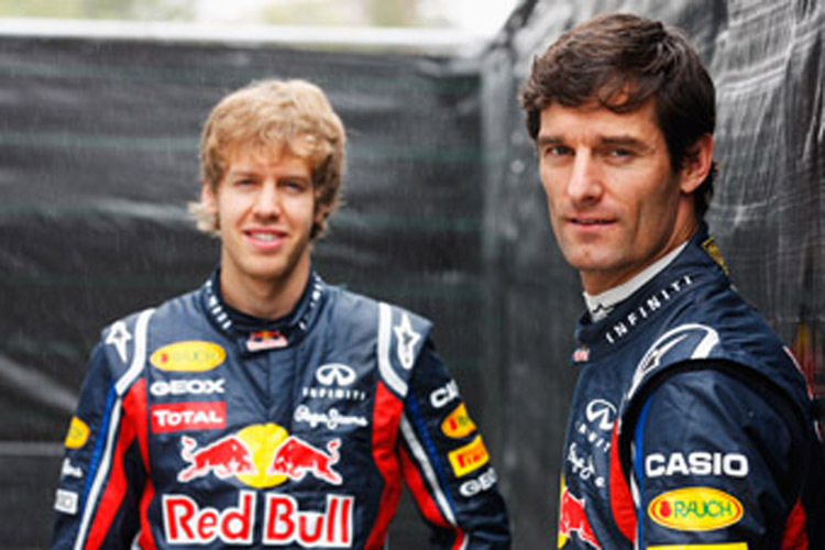 Casio weiter mit Red-Bull-Racern Vettel/Webber