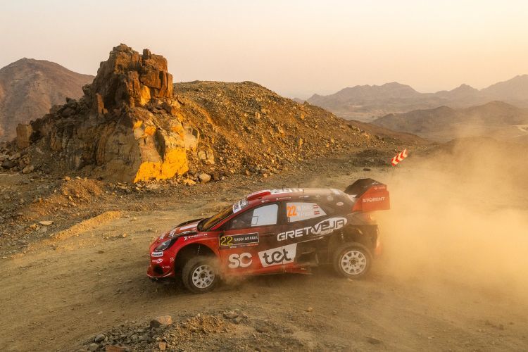 Über die gesamte Rallye hinweg lieferte Martins Sesks eine exzellente Visitenkarte seines Könnens ab, war aber am Finaltag im M-Sport-Puma vom Pech verfolgt