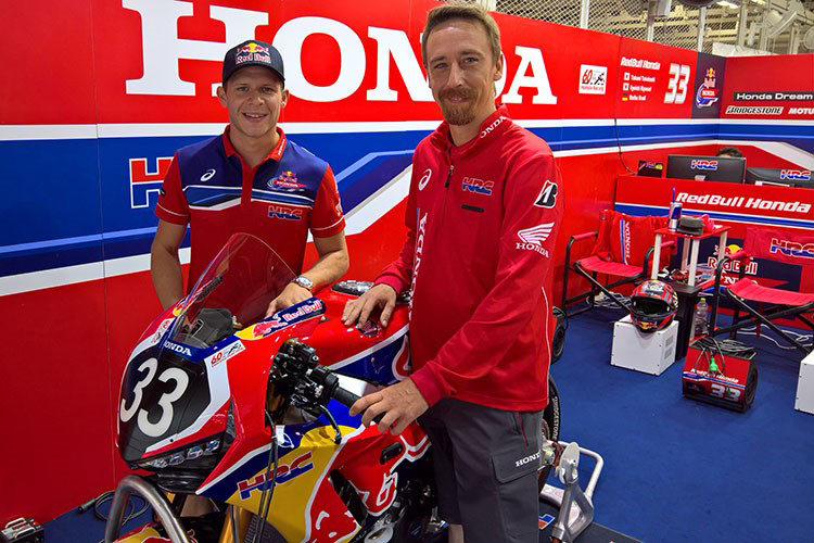 Stefan Bradl (li.) mit Klaus Nöhles