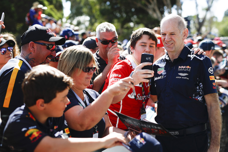 Formel-1-Konstrukteur Adrian Newey spricht manchem GP-Fan aus der Seele