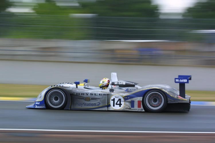 Der Chrysler LMP brachte 2001 und 2001 bescheidenen Erfolg in Le Mans