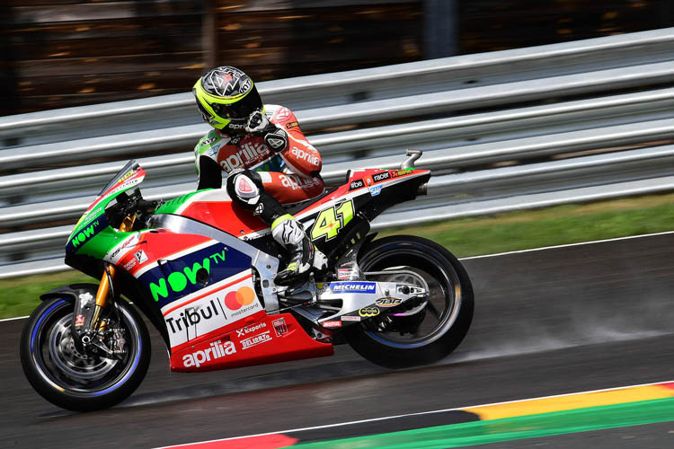 Aleix Espargaró auf der Aprilia