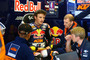 Jack Miller mit Tom Jojic (von hinten), Aki Ajo und Patrick Unger