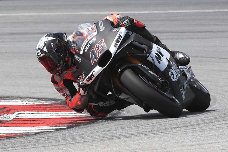 Scott Redding auf der Aprilia