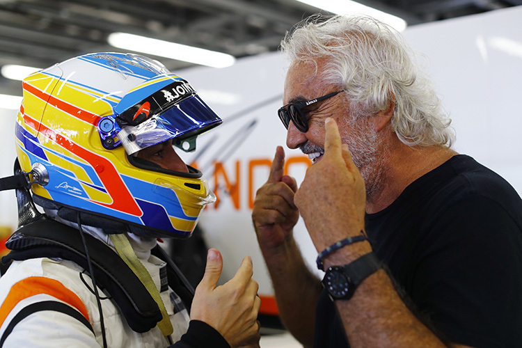 Fernando Alonso und Flavio Briatore