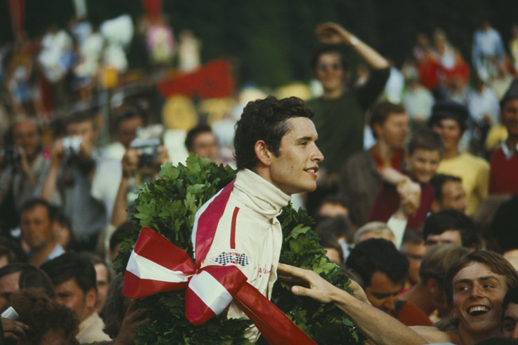 Der Belgier Jacky Ickx war der erste Sieger auf dem Österreichring 1970