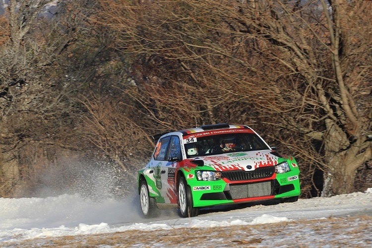 Armin Kremer bei der 89. Rallye Mointe Carlo