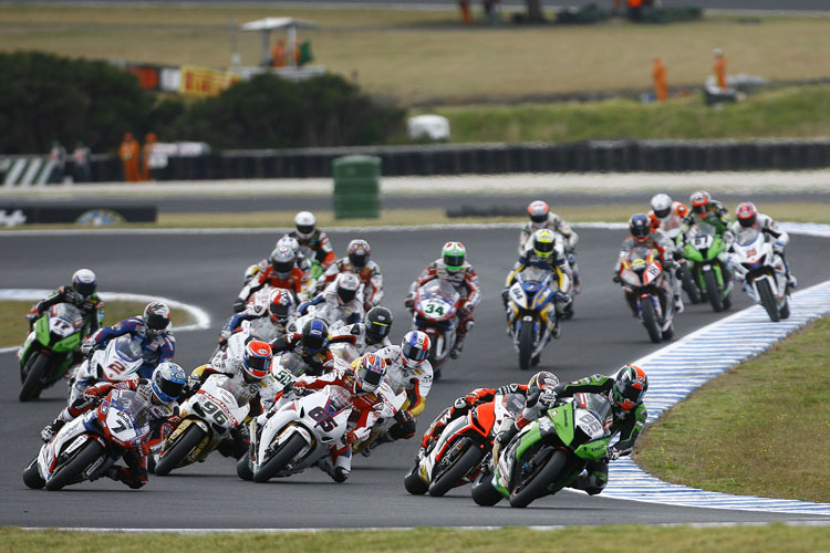 Die Superbike-WM 2012 auf Phillip Island