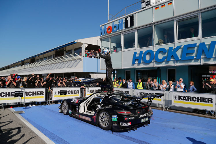 Sieg und Titel in Hockenheim: Asch und Götz im MS-Mercedes