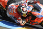 Jorge Lorenzo auf der Ducati Desmosedici