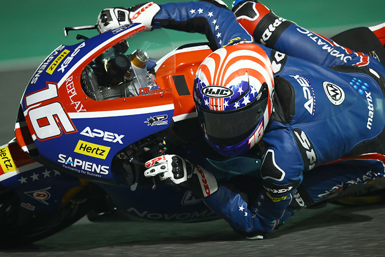 Bestzeit in der Moto2-Klasse in Losail: Joe Roberts