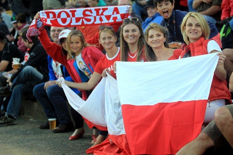 Auch einige Polen machten die weite Reise nach Down Under