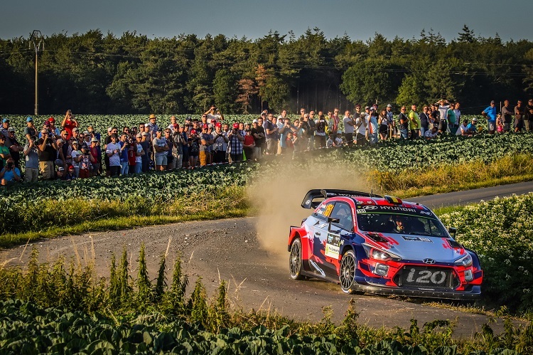 Keine Zuschauer für Thierry Neuville beim WM-Heimspiel