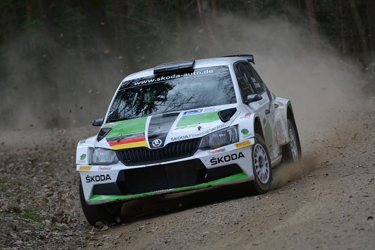 Fabian Kreim im Skoda Fabia R5