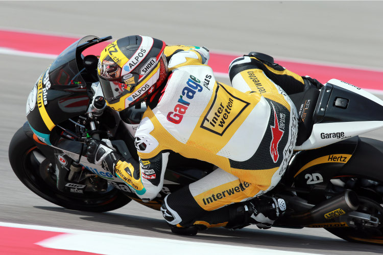 Tom Lüthi auf dem Circuit of the Americas