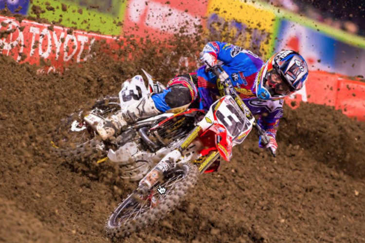 Eli Tomac hatte kein Glück in Anaheim