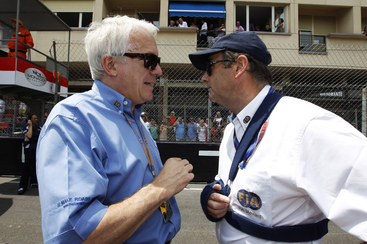 Charlie Whiting mit Nigel Mansell